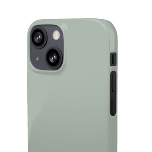 Ash Grey iPhone Case (Slim) Phone Case