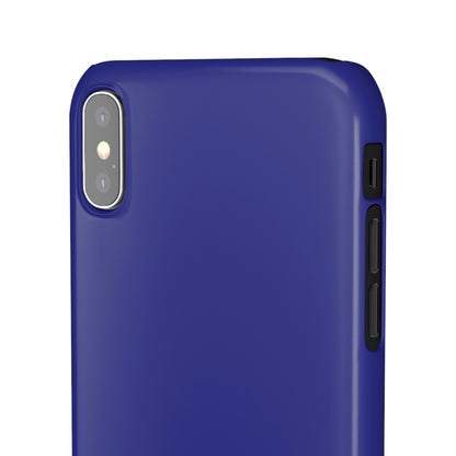 Cosmic Cobalt Blue iPhone Case (Slim) Phone Case