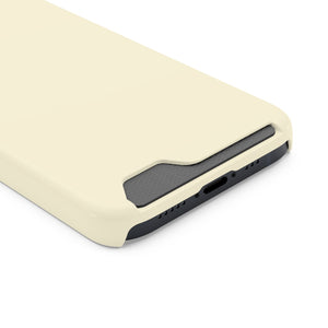 Cornsilk iPhone Case (Card) Phone Case