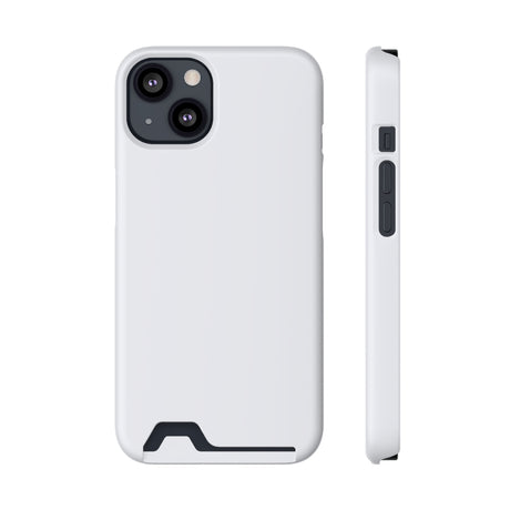 Ghost White iPhone Case (Card) iPhone 13 Matte With gift packaging Phone Case