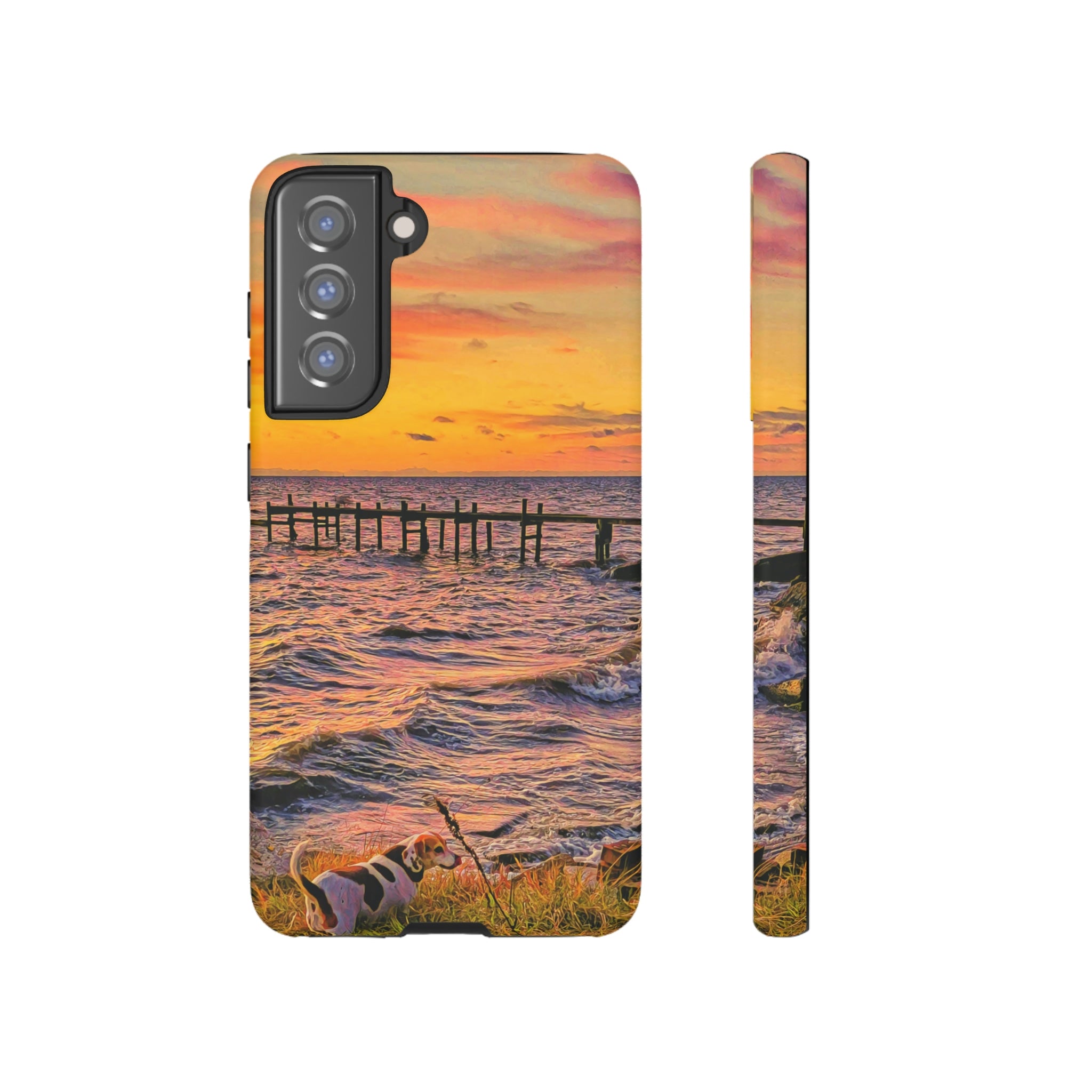 SunDown Android Case (Protective) Samsung Galaxy S21 FE Matte Phone Case