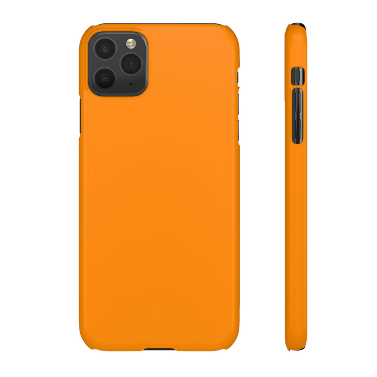 Dark Orange iPhone Case (Slim) iPhone 11 Pro Max Glossy Phone Case