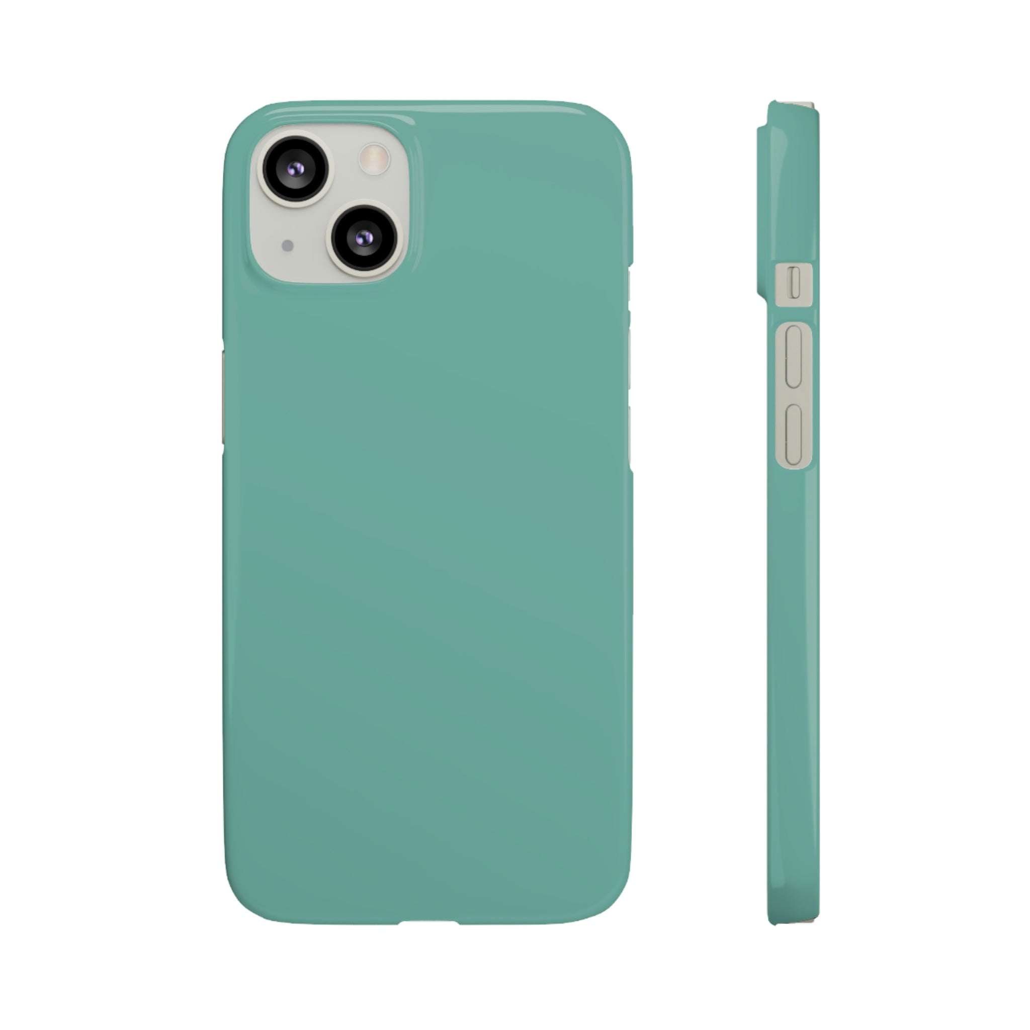 Green Sheen iPhone Case (Slim) iPhone 13 Glossy Phone Case