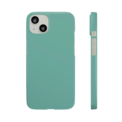 Green Sheen iPhone Case (Slim) iPhone 13 Glossy Phone Case