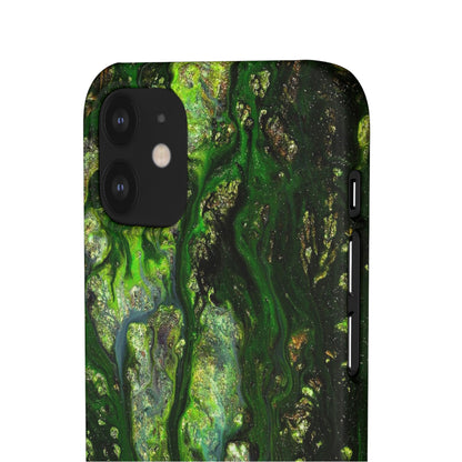 Smaragd Jewel Ink Art iPhone Case (Slim) Phone Case