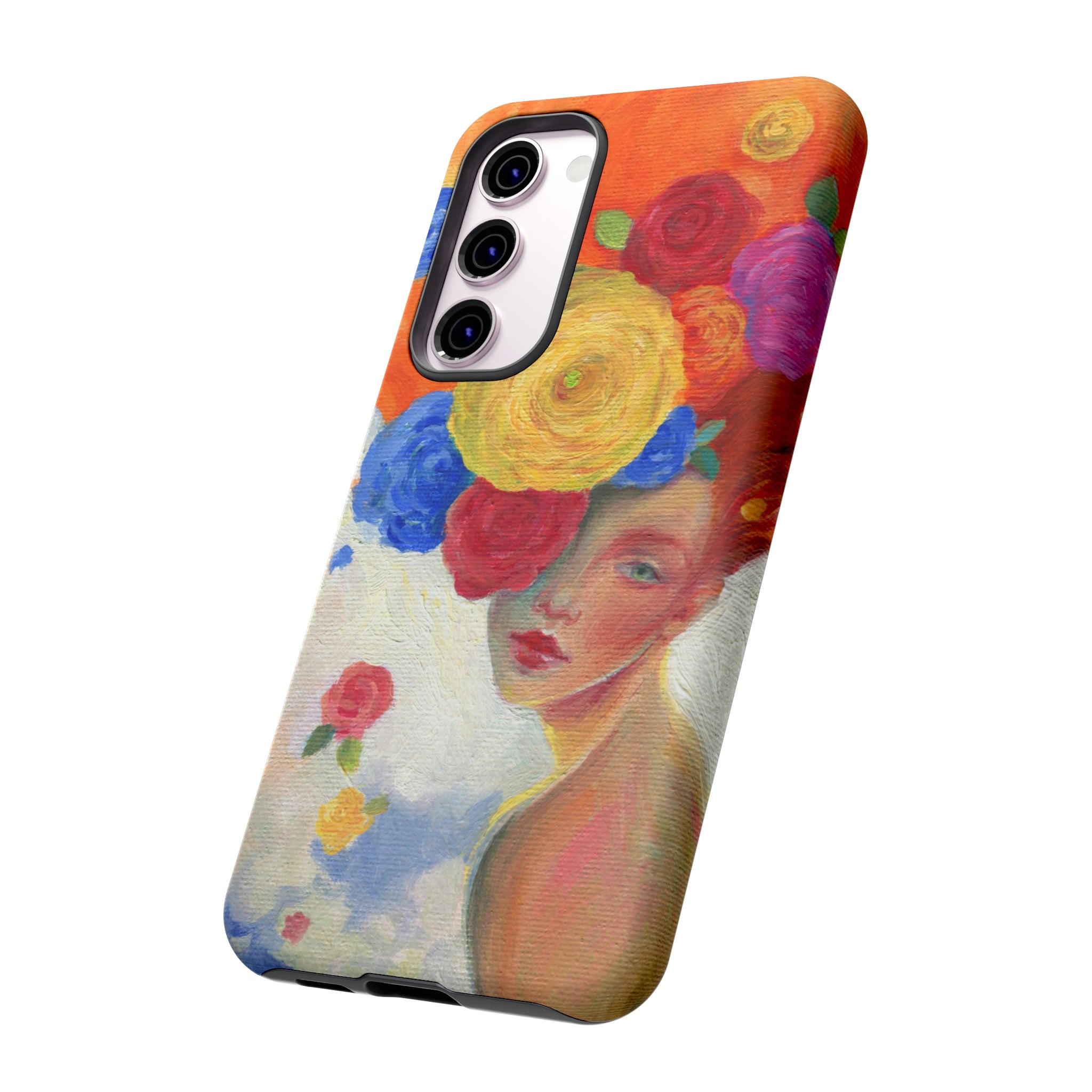 Flower Woman Android Case (Protective) Phone Case