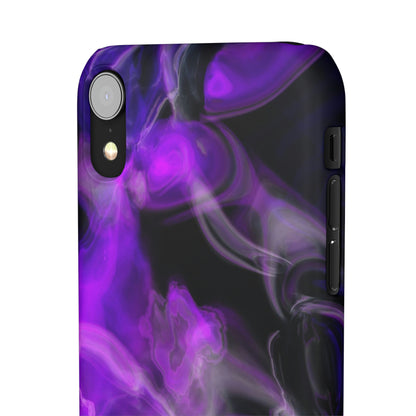 Purple Marble iPhone Case (Slim) Phone Case