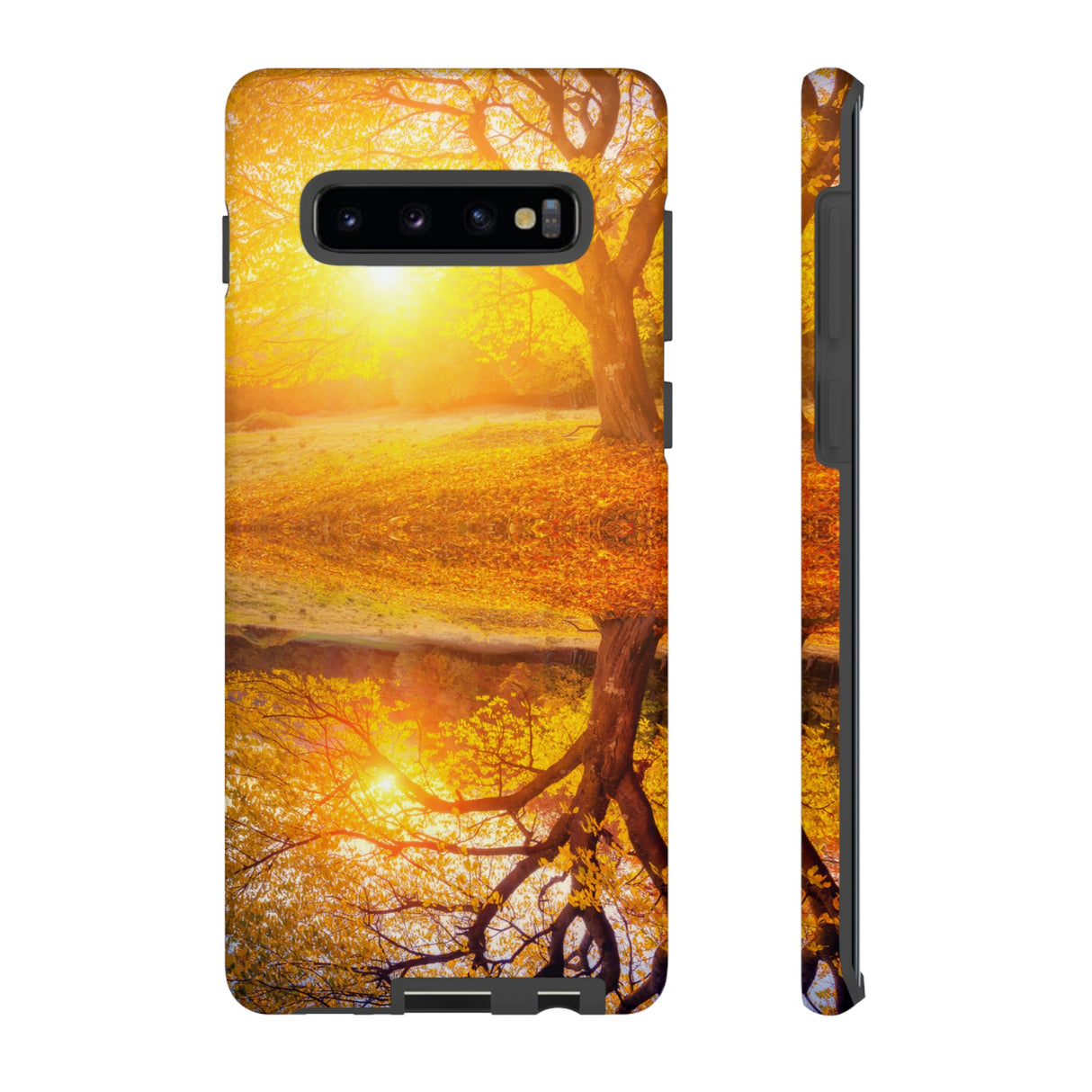 Golden Sundown Android Case (Protective) Samsung Galaxy S10 Plus Matte Phone Case