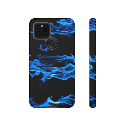 Blue Flames Club Android Case (Protective) Google Pixel 5 5G Matte Phone Case