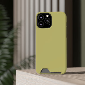 Dark Khaki iPhone Case (Card) Phone Case