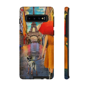 Rainy Day Paris Android Case (Protective) Samsung Galaxy S10 Matte Phone Case