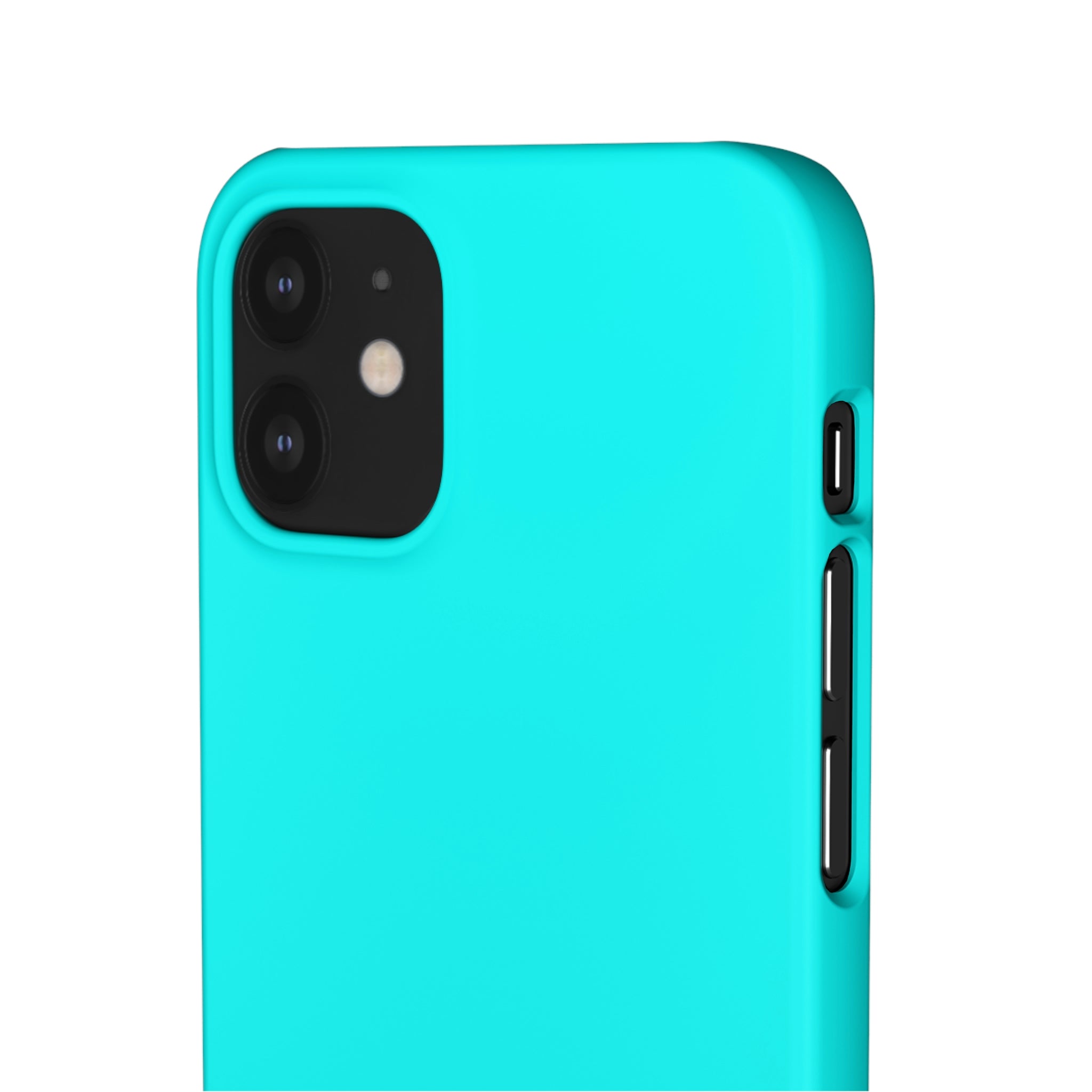 Aqua Blue iPhone Case (Slim) Phone Case