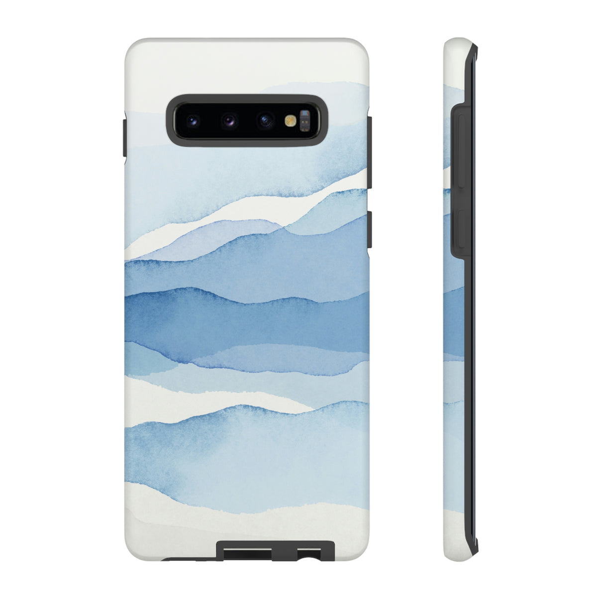 Pastel Blue Android Case (Protective) Samsung Galaxy S10 Plus Matte Phone Case