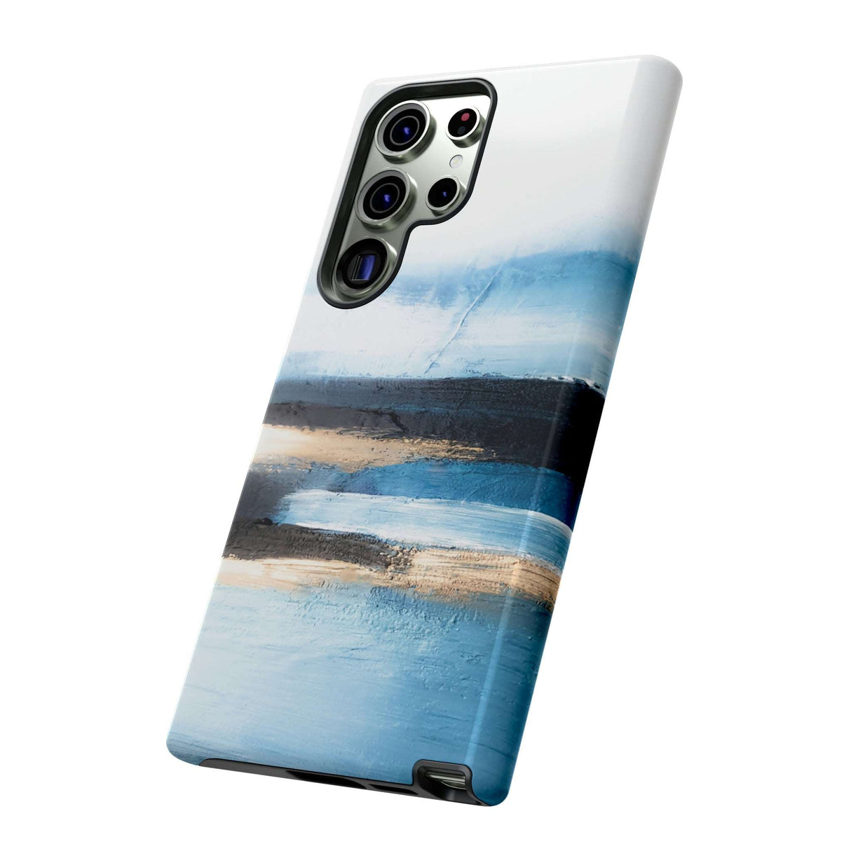 Abstract Blue Oil Painting Android Case (Protective) Phone Case