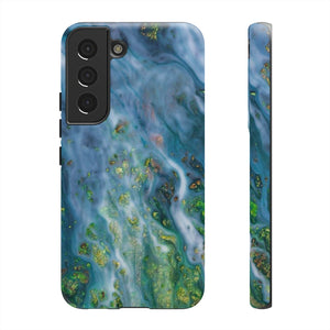 Forest Mist Ink Art Android Case (Protective) Samsung Galaxy S22 Matte Phone Case