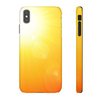 Bright Summer Sun Samsung/iPhone (Slim) Phone Case