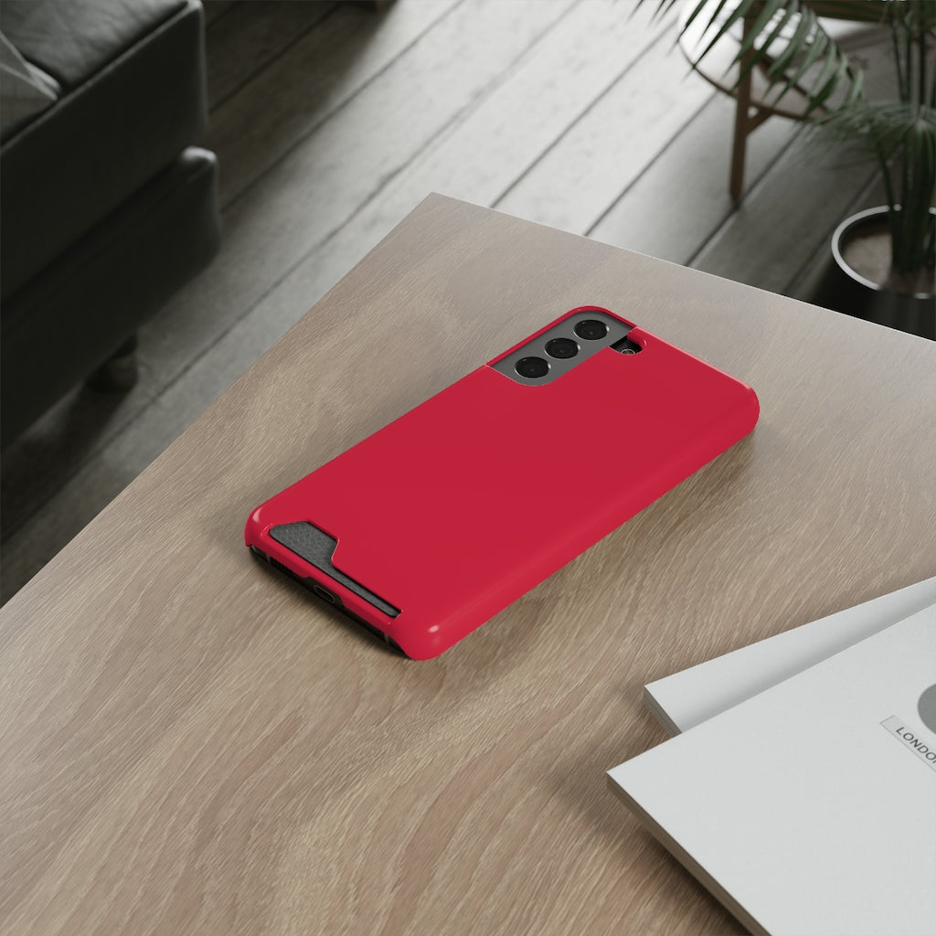 Crimson Samsung Case (Card) Phone Case