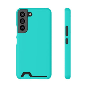 Bright Turquoise Android Case (Card) Samsung Galaxy S22 Matte With gift packaging Phone Case