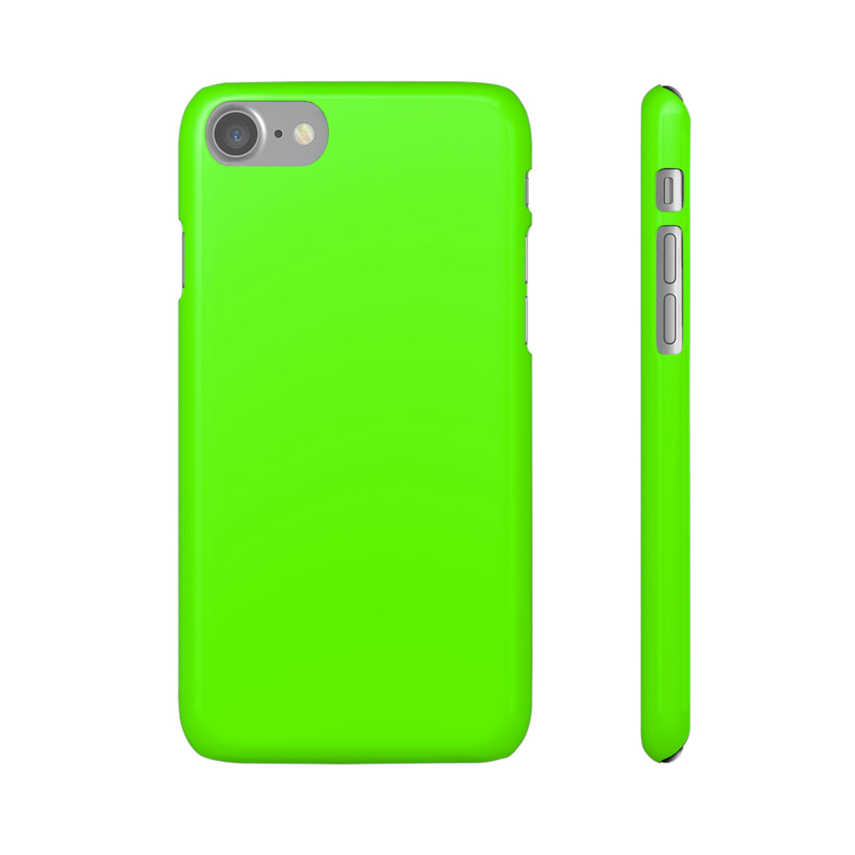 Bright Green iPhone Case (Slim) iPhone 7 Glossy Phone Case