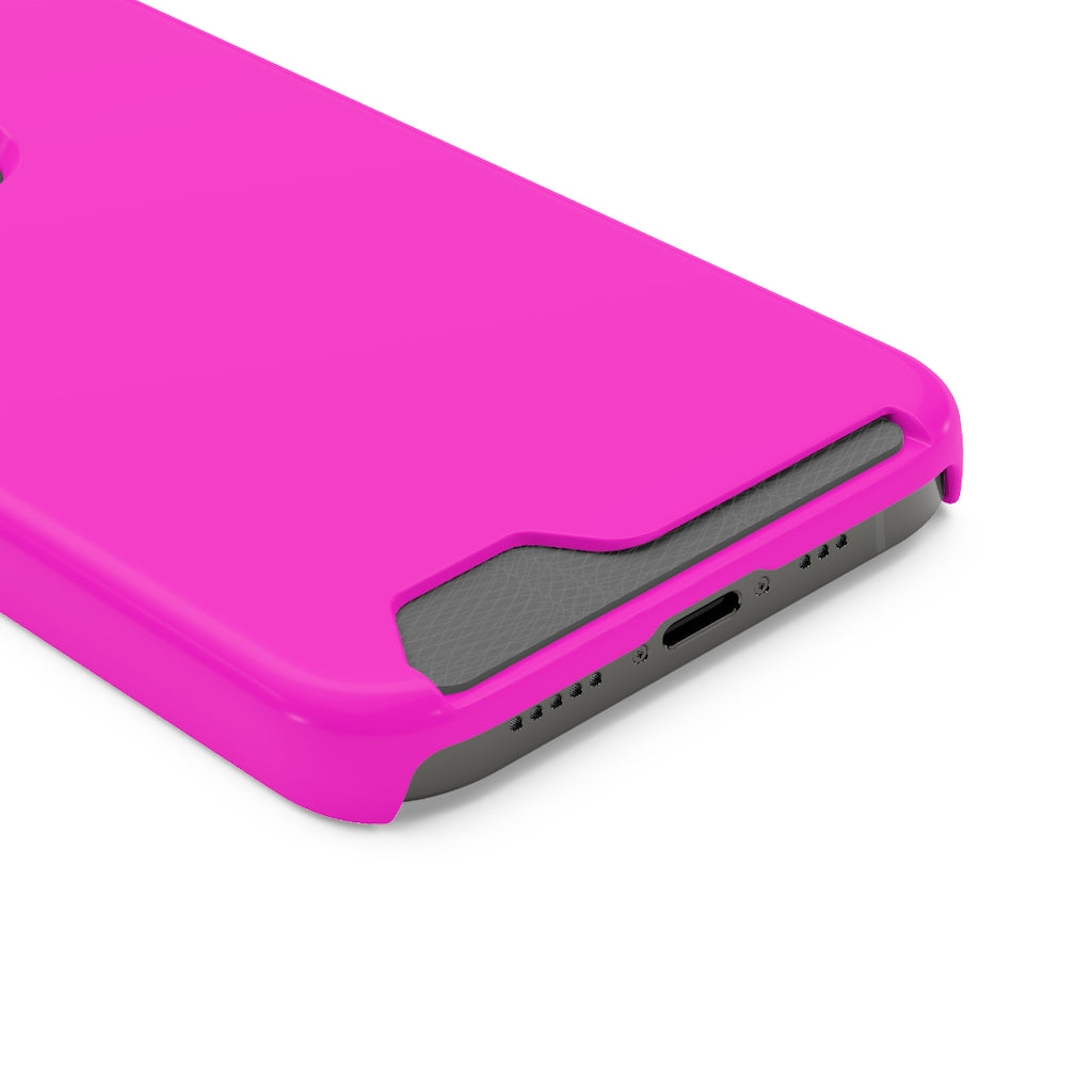 Hot Magenta iPhone Case (Card) Phone Case