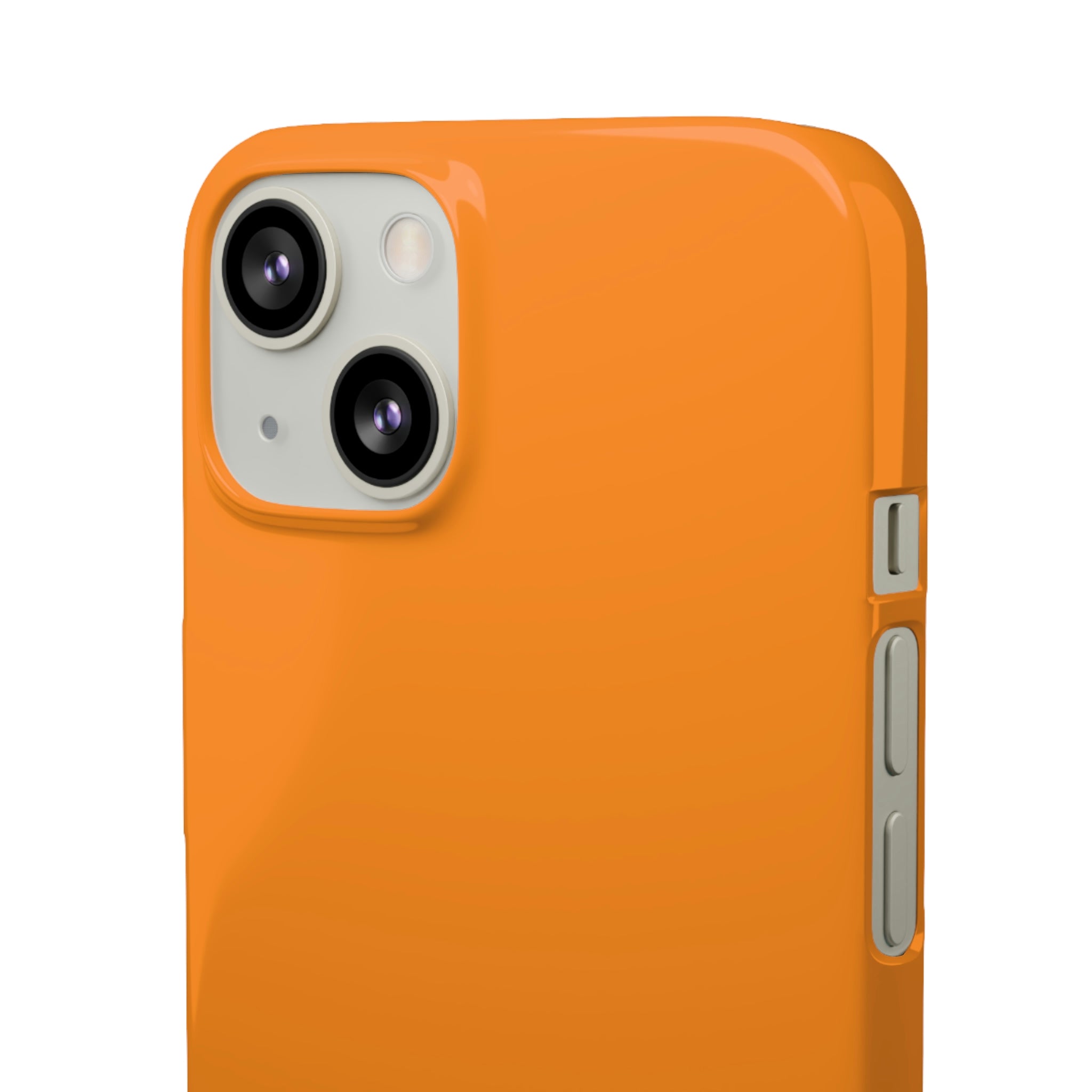 Dark Orange iPhone Case (Slim) Phone Case