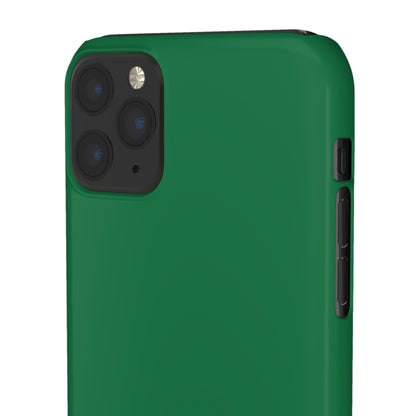 Dark Spring Green iPhone Case (Slim) Phone Case