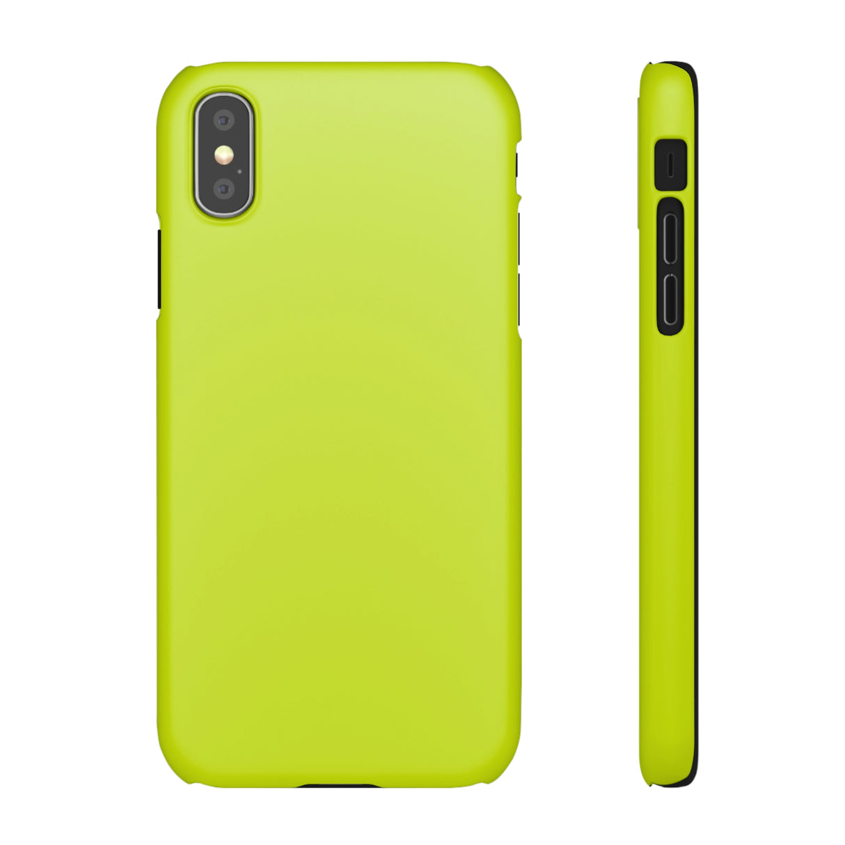 Bitter Lemon iPhone Case (Slim) iPhone XS Matte Phone Case