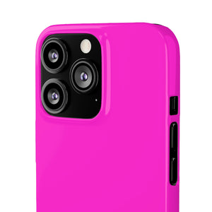 Hot Magenta iPhone Case (Slim) Phone Case