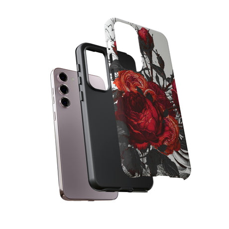 Serarose Gothic Flower Samsung Case (Protective) Phone Case