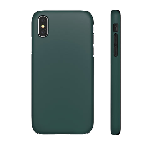 Dark Slate Gray iPhone Case (Slim) iPhone X Matte Phone Case