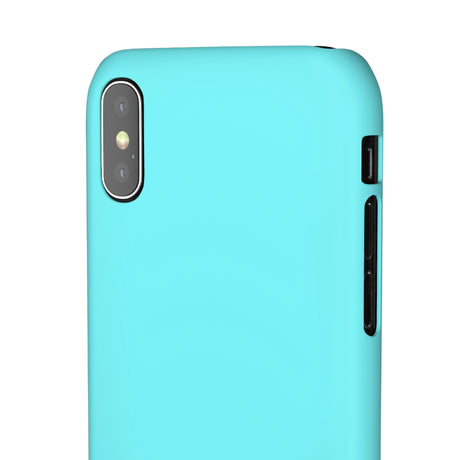 Electric Blue iPhone Case (Slim) Phone Case