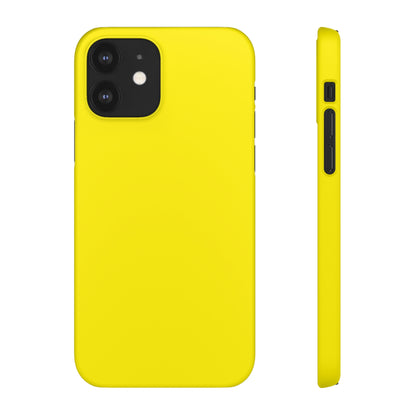 Aureolin iPhone Case (Slim) iPhone 12 Matte Phone Case