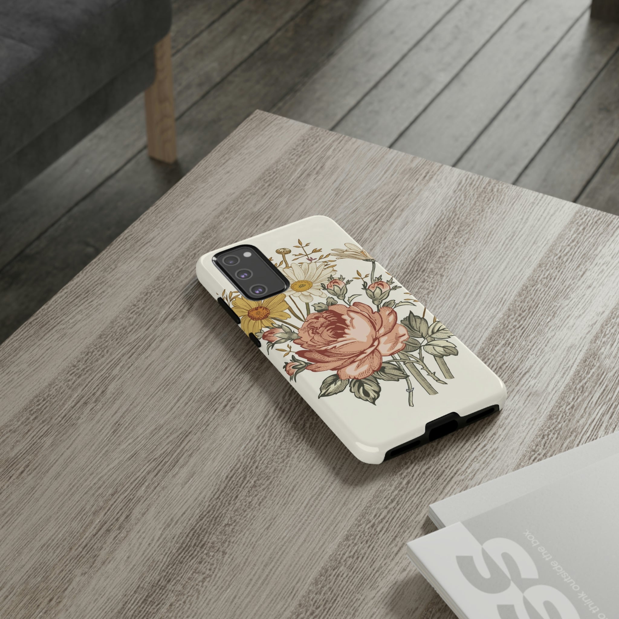 Bouquet Vintage Flower Samsung Case (Protective) Phone Case