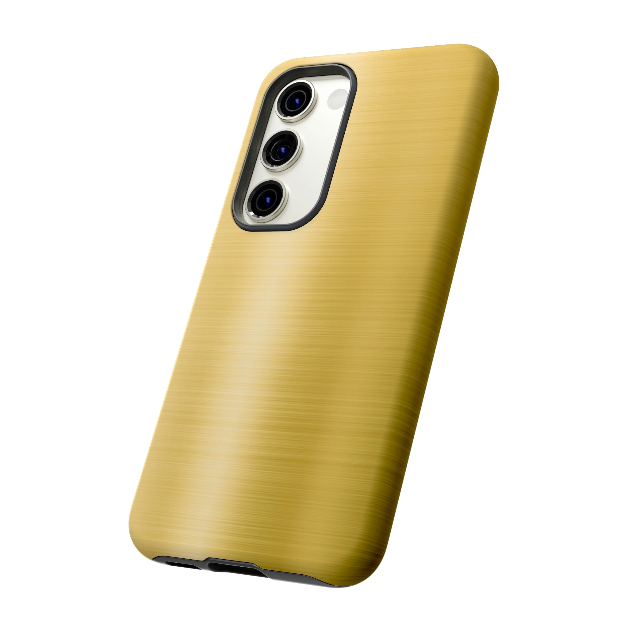 Gold Metal Android Case (Protective) Phone Case