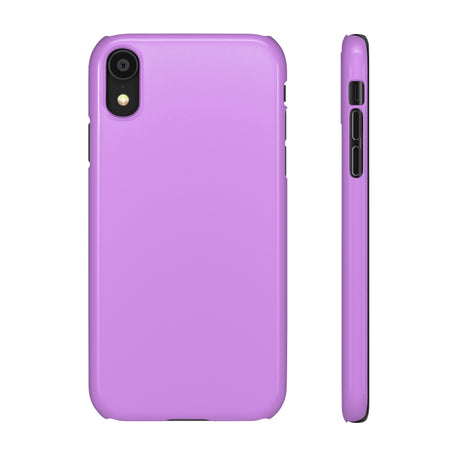 Bright Lilac iPhone Case (Slim) iPhone XR Glossy Phone Case