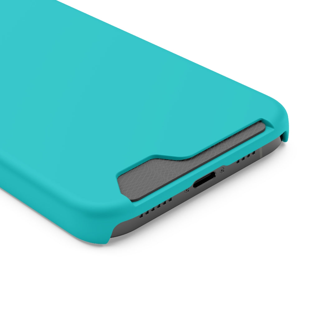 Dark Turquoise iPhone Case (Card) Phone Case