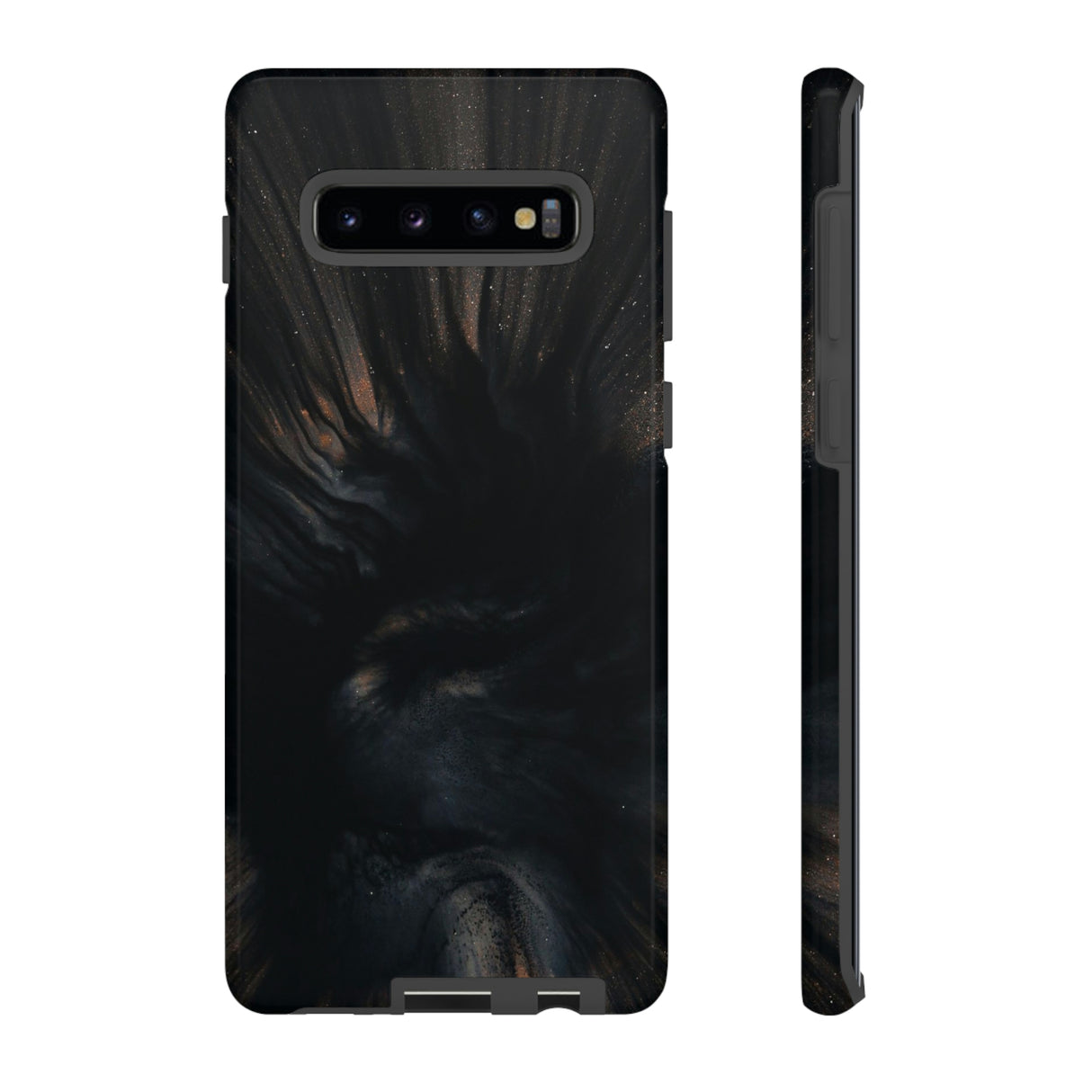 Star Gaze Ink Art Android Case (Protective) Samsung Galaxy S10 Plus Glossy Phone Case