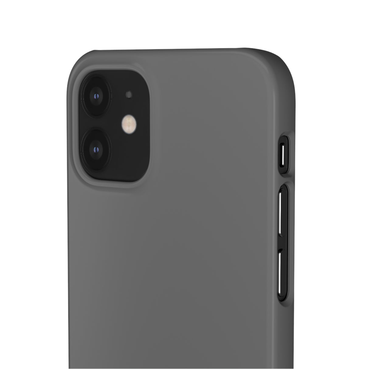 Dim Gray iPhone Case (Slim) Phone Case