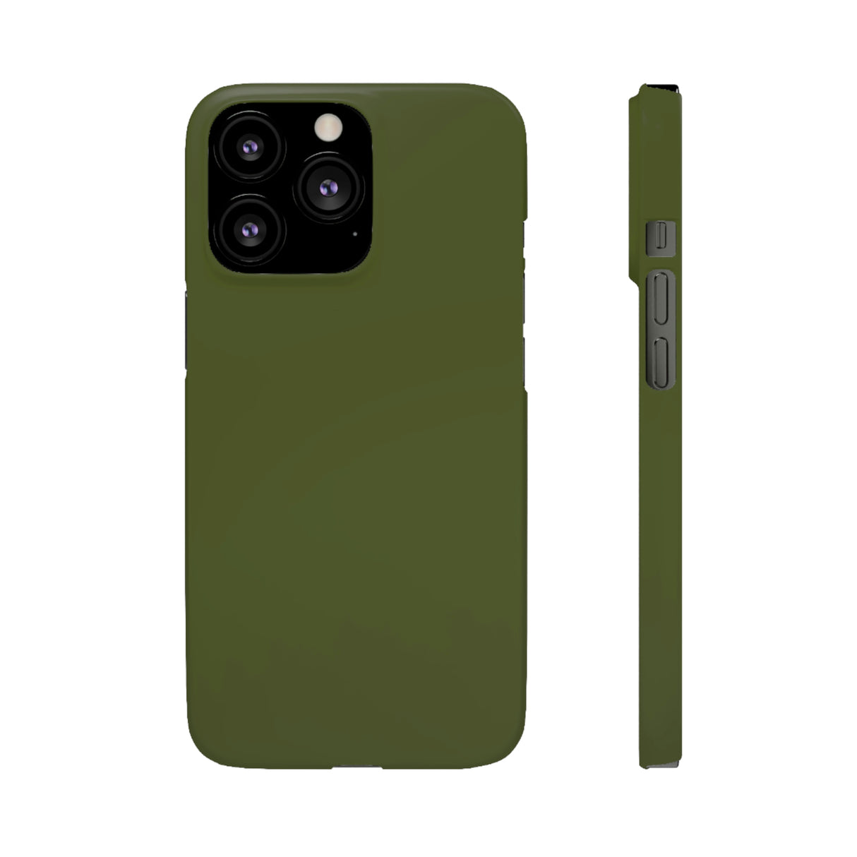 Army Green iPhone Case (Slim) iPhone 13 Pro Matte Phone Case