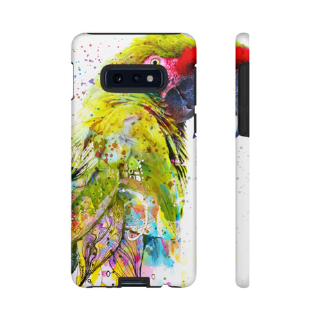 Colorful Parrot Android Case (Protective) Samsung Galaxy S10E Matte Phone Case