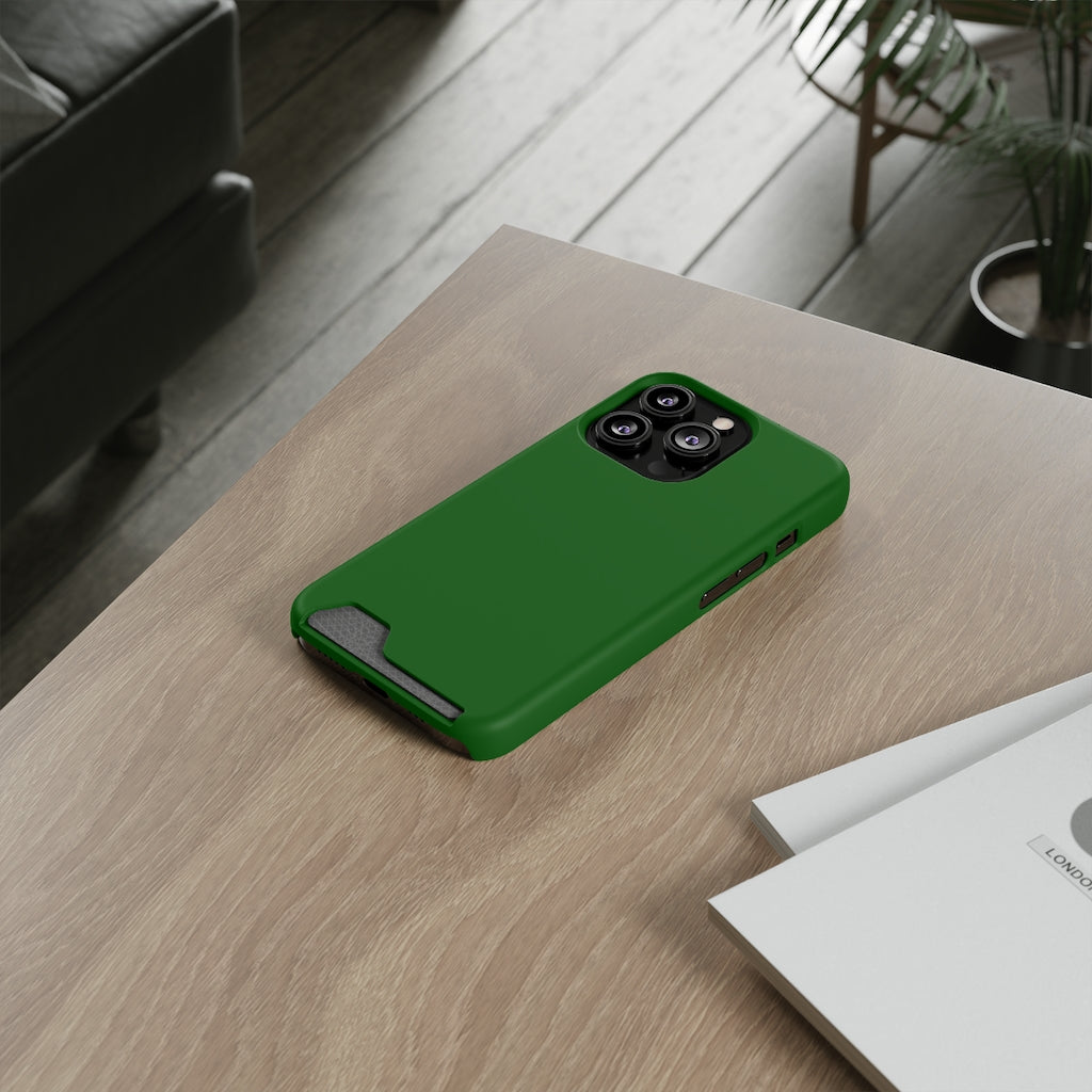 Dark Green iPhone Case (Card) Phone Case