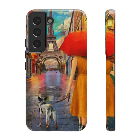 Rainy Day Paris Android Case (Protective) Samsung Galaxy S22 Glossy Phone Case