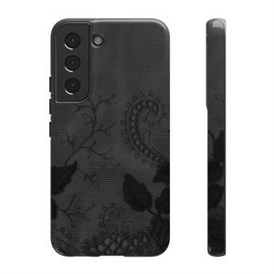 Grunbacca Gothic Flower Samsung Case (Protective) Samsung Galaxy S22 Glossy Phone Case