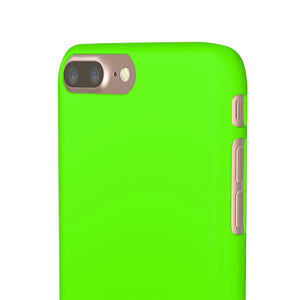 Bright Green iPhone Case (Slim) Phone Case