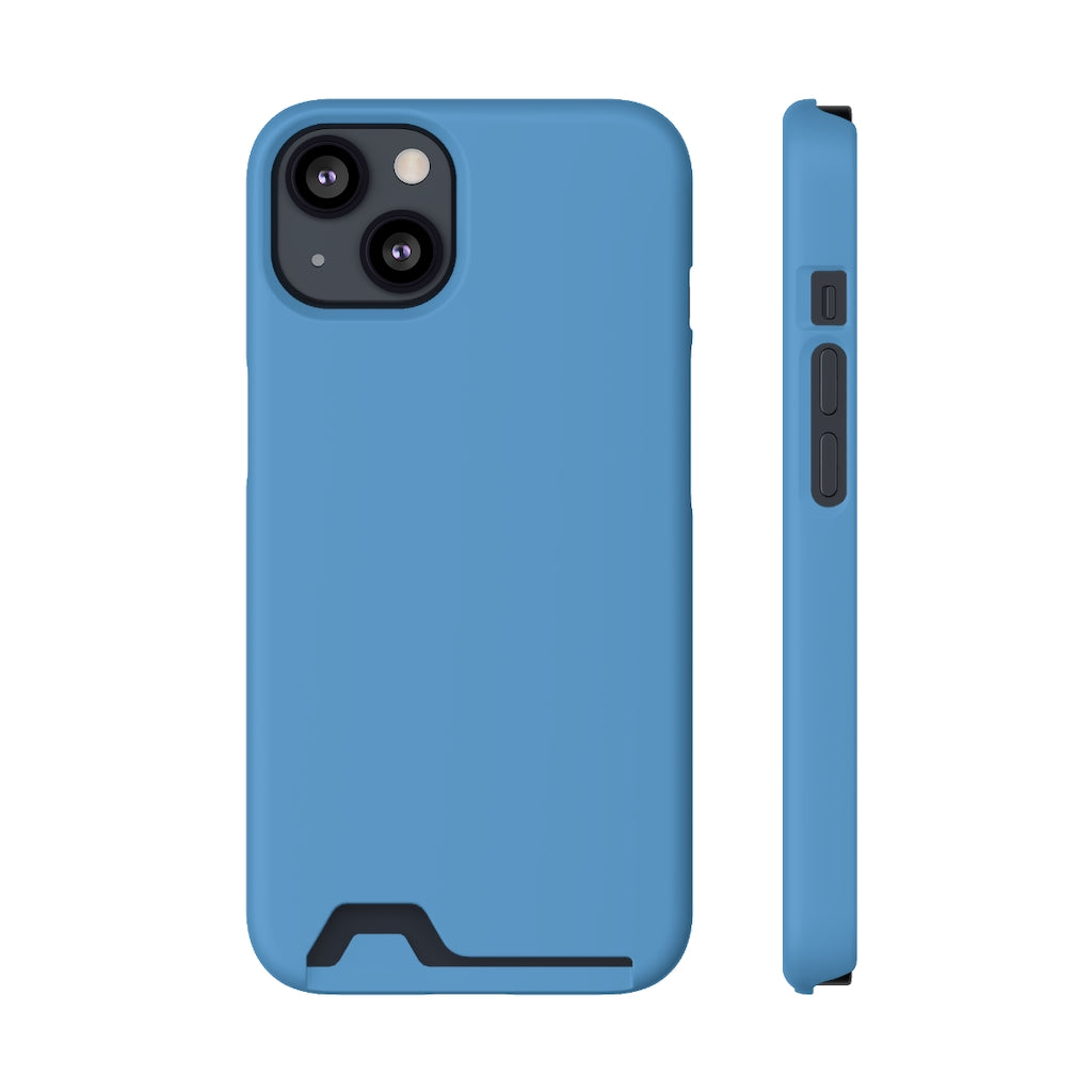 Carolina Blue iPhone Case (Card) iPhone 13 Matte With gift packaging Phone Case