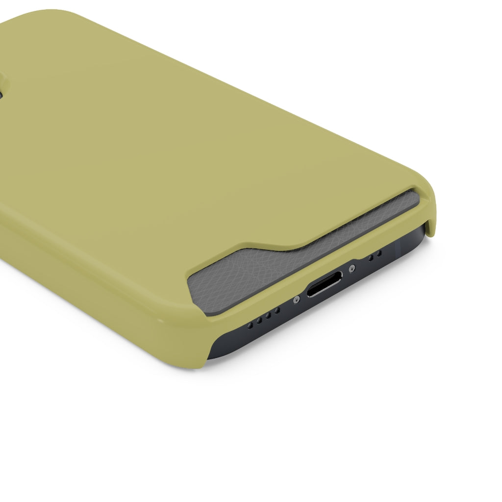 Dark Khaki iPhone Case (Card) Phone Case