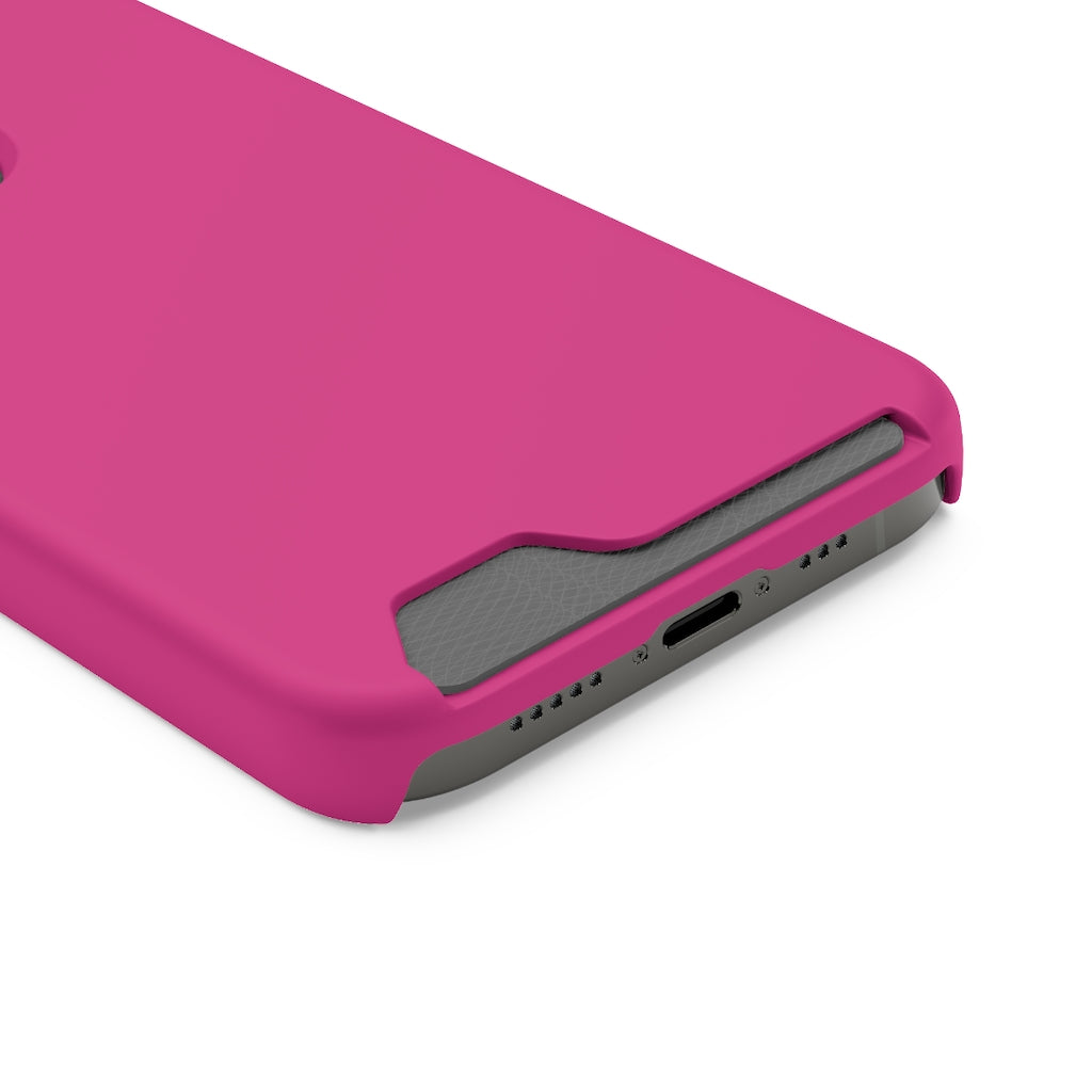 Deep Cerise iPhone Case (Card) Phone Case