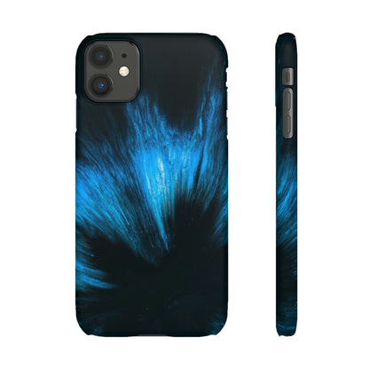 Midnight Shadow Ink Art iPhone Case (Slim) iPhone 11 Matte Phone Case