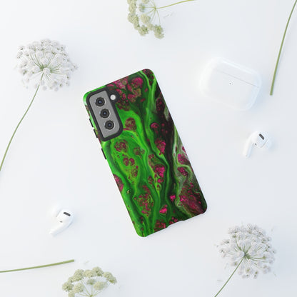 Toxic Green Ink Art Android Case (Protective) Phone Case