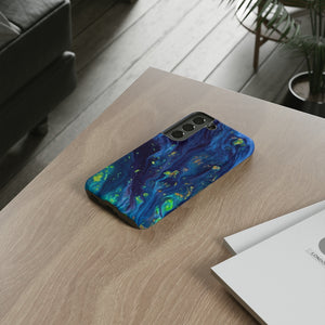 Green Opal Ink Art Android Case (Protective) Phone Case